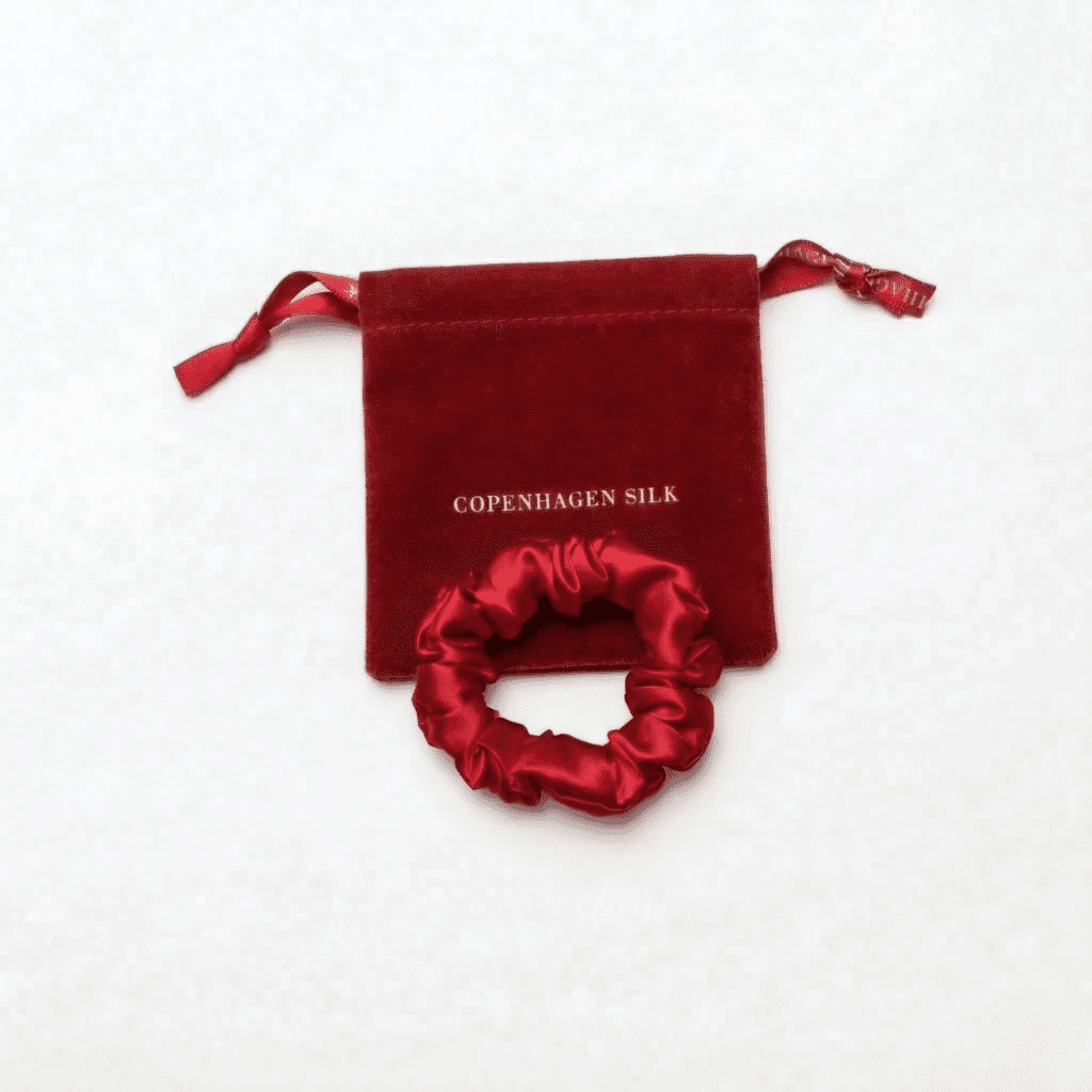 Lille Silke scrunchie
