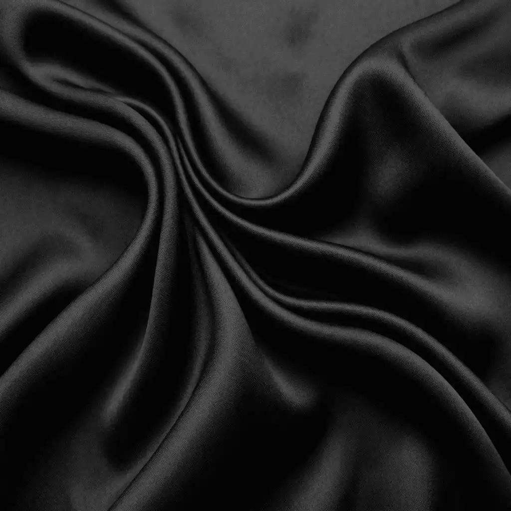 black silk fabric